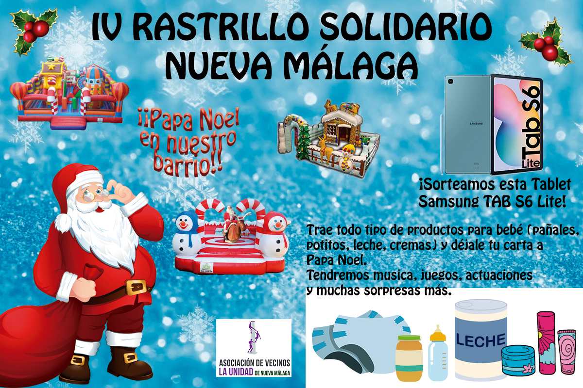 Celebración IV Rastrillo Solidario Nueva Málaga